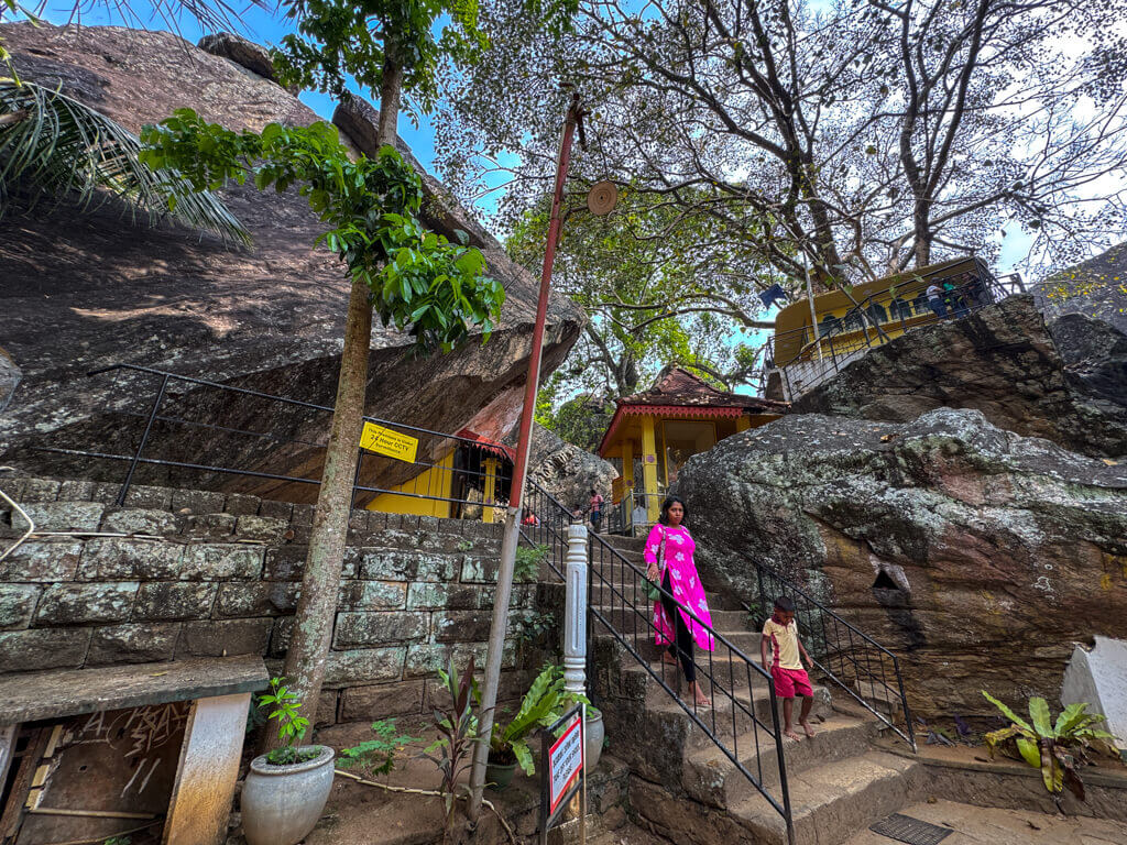 Aluviharaya Rock Cave Temple Matale sri lanka _ laugh travel eat