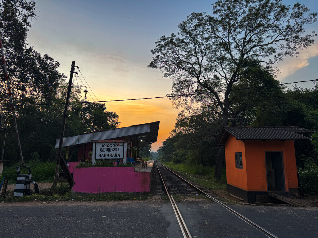 habarana train station sri lanka _ laugh travel eat
