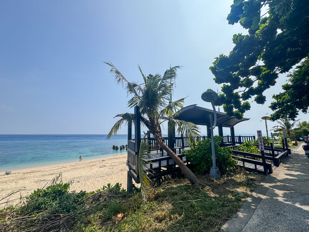 Zhongao Beach xiao liuqiuo Taiwan _ laugh travel eat