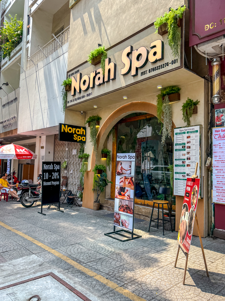 Norah Spa Ho Chi Minh City Vietnam _ laugh travel eat