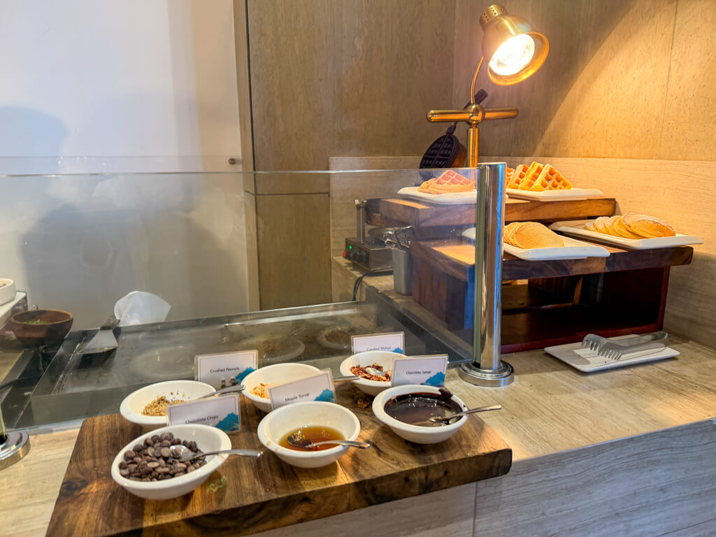 breakfast the reef resort mactan cebu philippines _ laughtraveleat