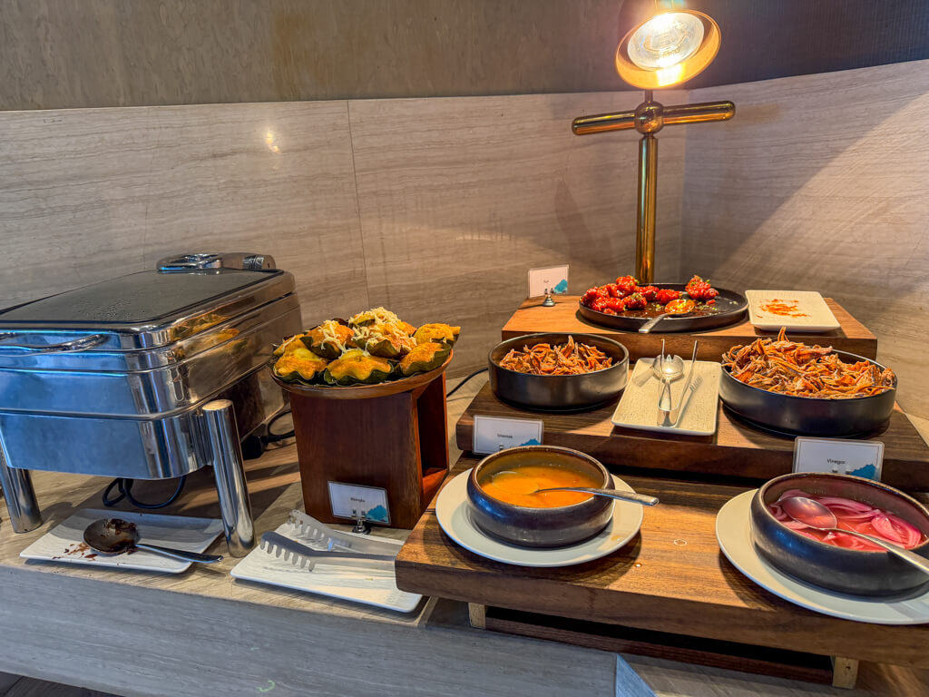 breakfast the reef resort mactan cebu philippines _ laughtraveleat