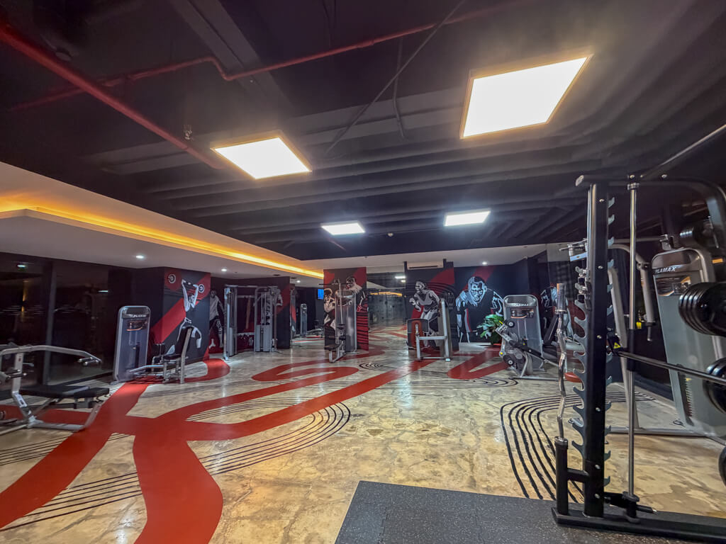 gym the reef resort mactan cebu philippines _ laughtraveleat