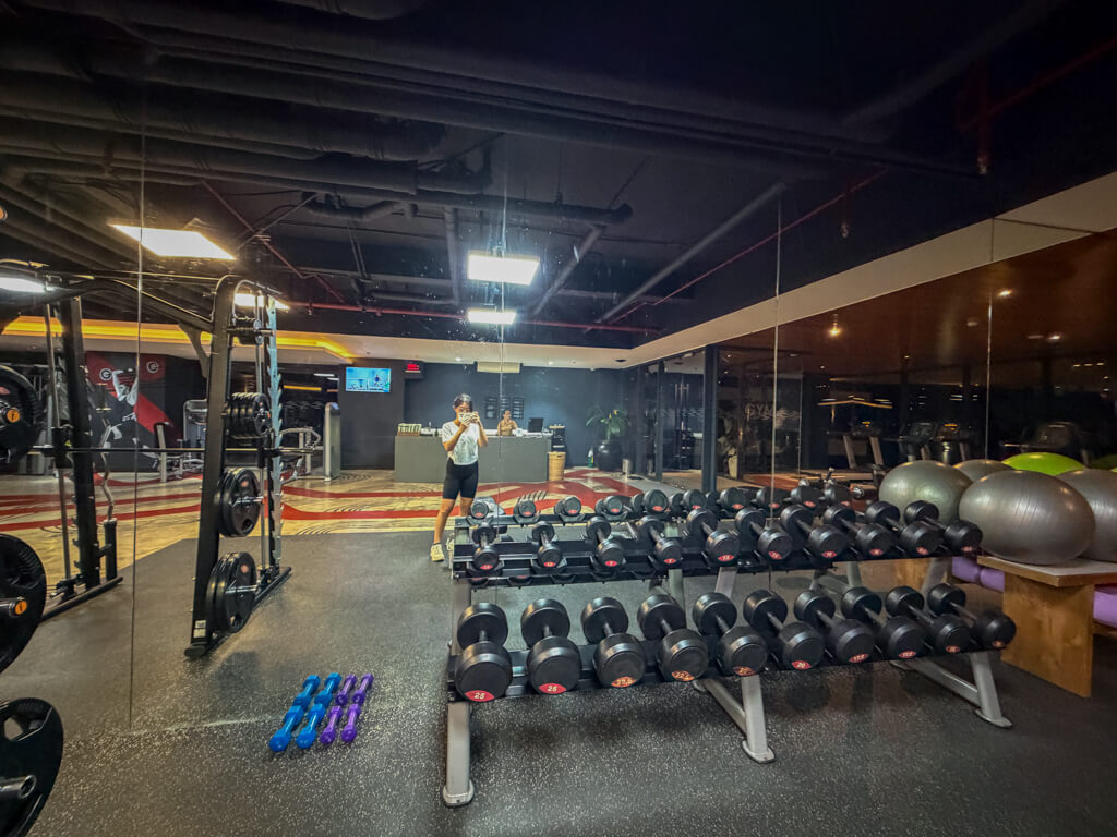 gym the reef resort mactan cebu philippines _ laughtraveleat