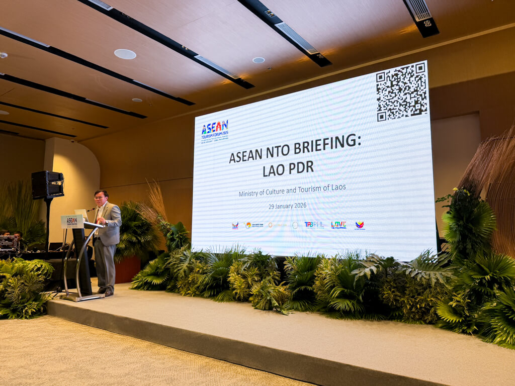 laos tourism briefing ASEAN Travel Forum mactan cebu philippines _ laughtraveleat