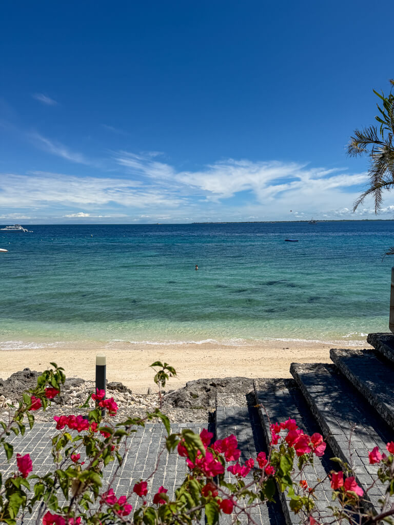 the beach the reef resort mactan cebu philippines _ laughtraveleat