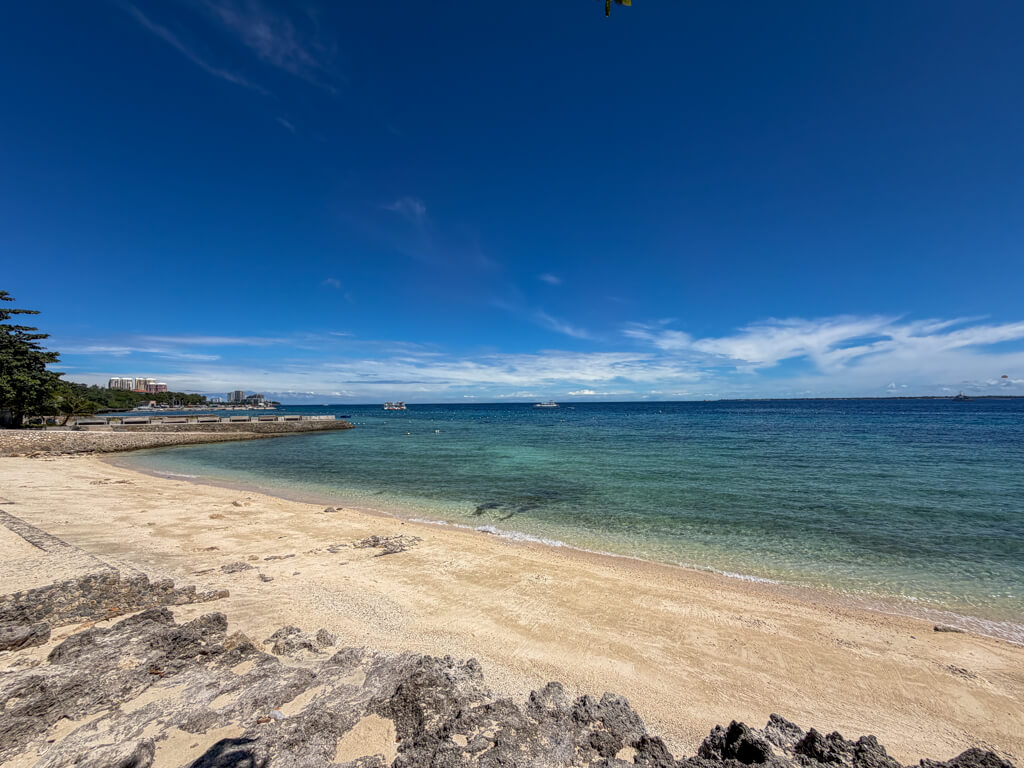 the beach the reef resort mactan cebu philippines _ laughtraveleat