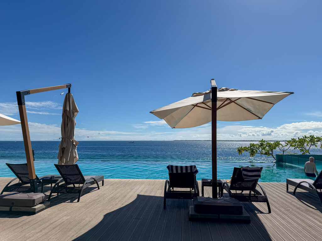 the pool the reef resort mactan cebu philippines _ laughtraveleat