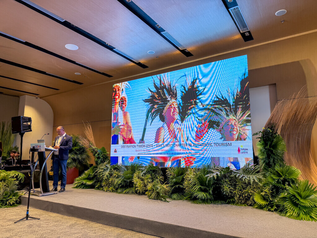 timor-leste tourism briefing ASEAN Travel Forum mactan cebu philippines _ laughtraveleat