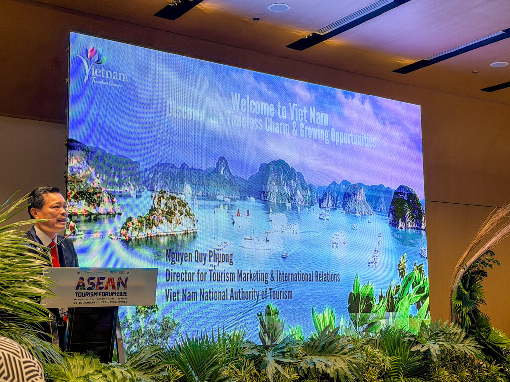 vietnam tourism briefing ASEAN Travel Forum mactan cebu philippines _ laughtraveleat