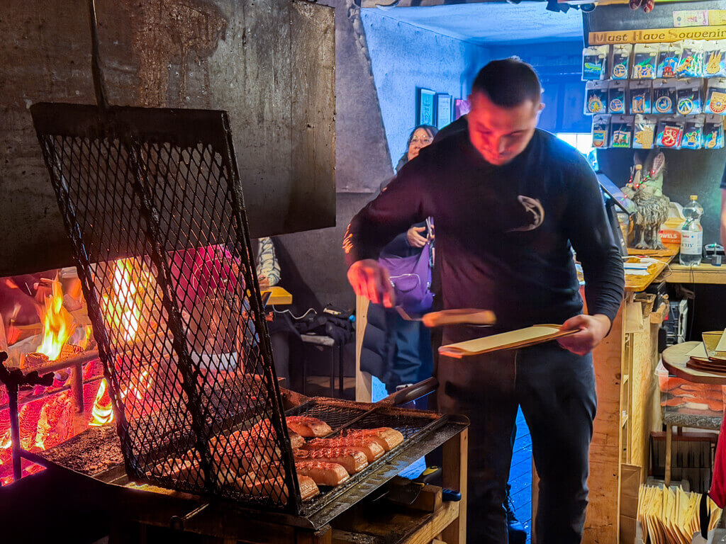 Santa's Salmon Place Santa Village rovaniemi finland _ laugh travel eat