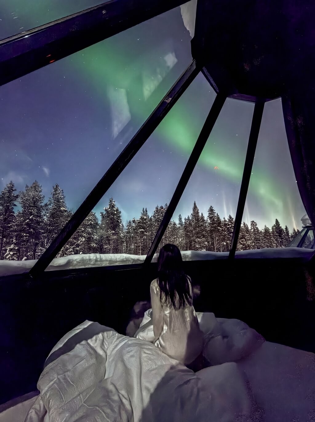 aurora village oy northern light