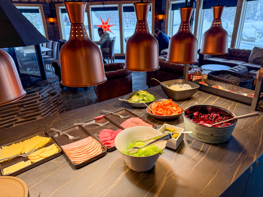 breakfast aurora village oy ivalo finland _ laugh travel eat