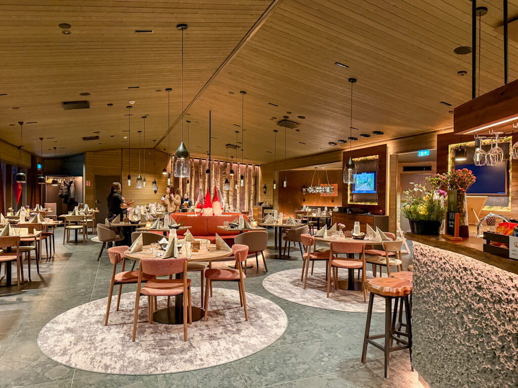 dinning room aurora village oy ivalo finland _ laugh travel eat