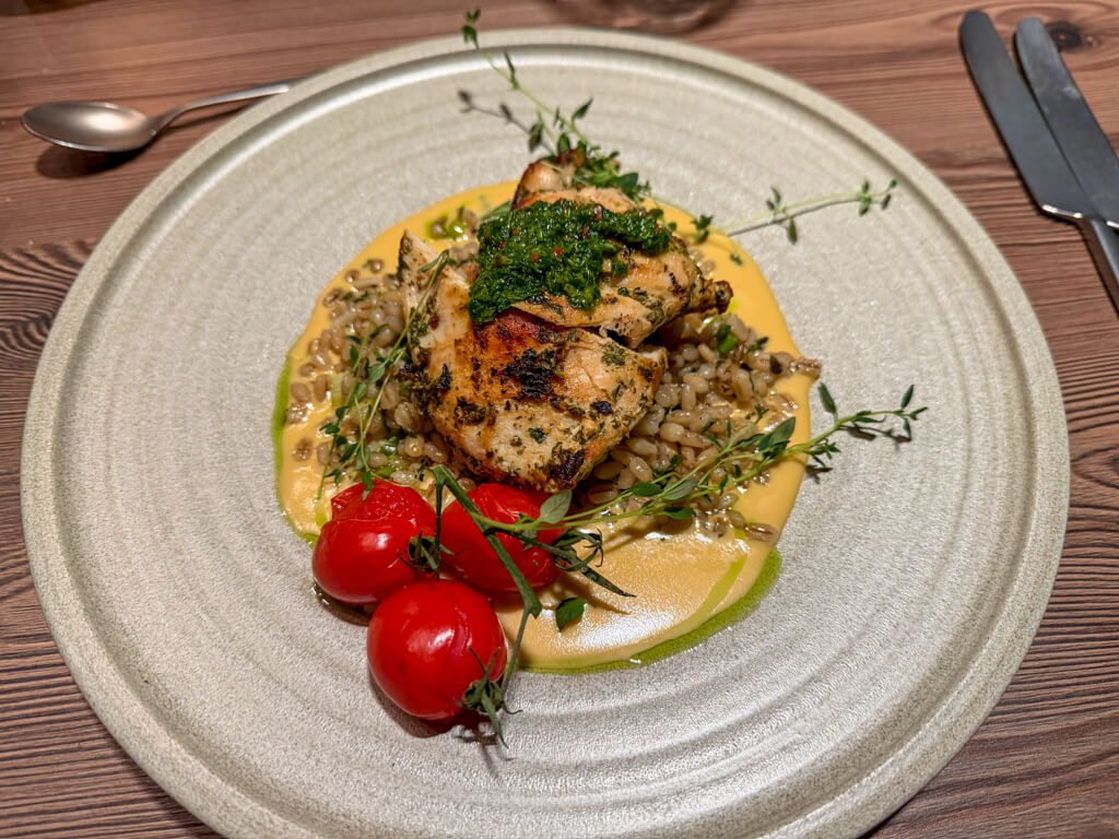 first night 3 course dinner aurora village oy ivalo finland _ laugh travel eat