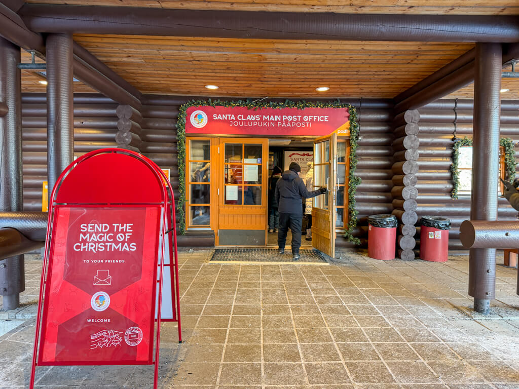 post office santa village rovaniemi finland _ laugh travel eat