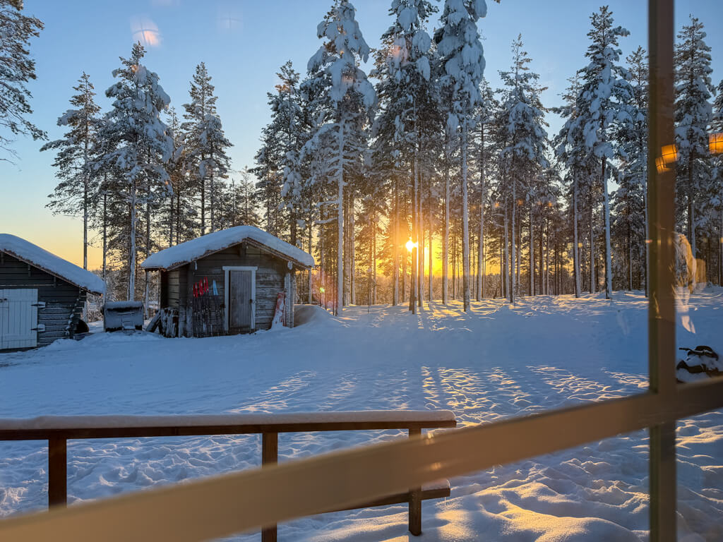 resataurant for rest husky safari rovaniemi finland _ laugh travel eat