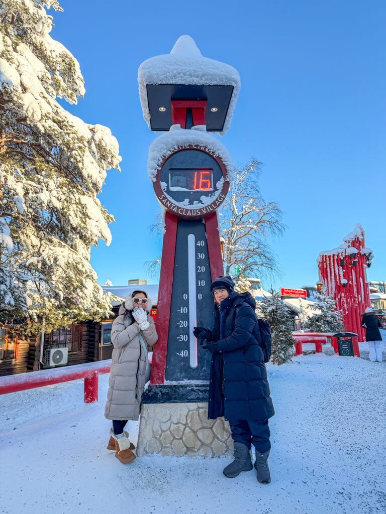 santa village photos rovaniemi finland _ laugh travel eat