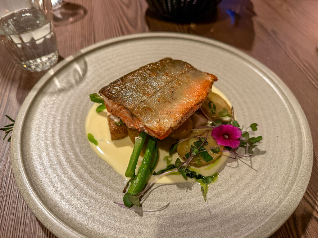 second night 3 course dinner aurora village oy ivalo finland _ laugh travel eat
